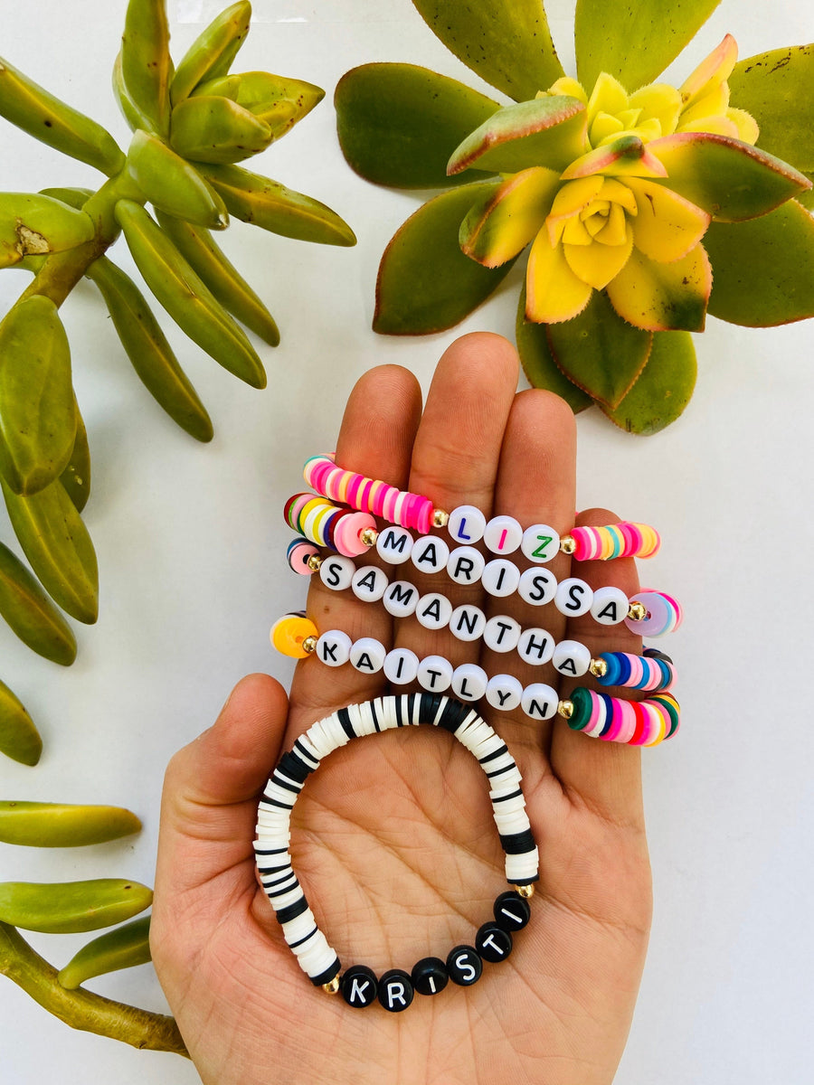 Personalized African Beaded Bracelets